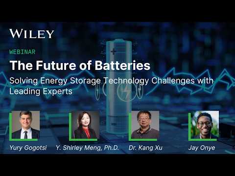 The Future of Batteries: Solving Energy Storage Technology Challenges with Leading Experts