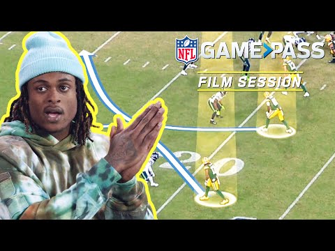Davante Adams Breaks Down Releases, Double Moves, & the Art of the Toe-Tap Catch | NFL Film Session