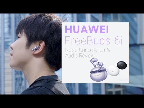 Huawei FreeBuds 6i, Noise Cancellation & Audio Test!