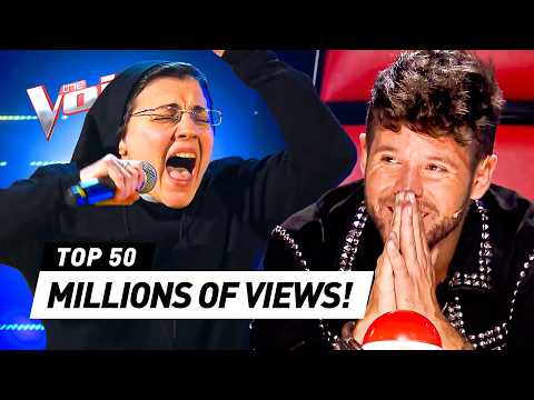 MOST VIEWED Blind Auditions by Female Singers Ever on The Voice!