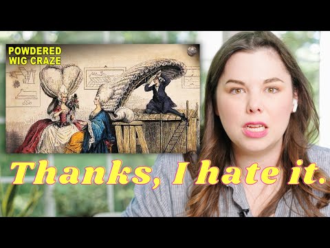 Historian Reacts to Weird History's History of Powdered Wigs (I like to suffer...🤷🏻‍♀️)