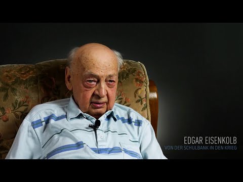 Von der Schulbank in den Krieg - Edgar Eisenkolb