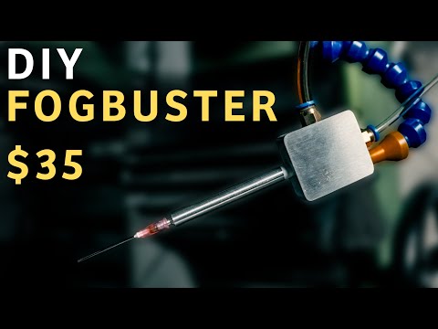 DIY FogBuster (mistless coolant system for the milling machine)