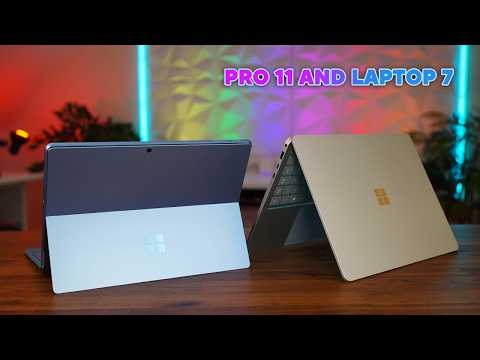 Surface Pro 11 vs Surface Laptop 7 Review & Comparison