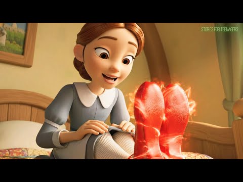 The Red Shoes | Moral Story | Classic Fairy Tale | Full Animated Story about Greed and Punishment