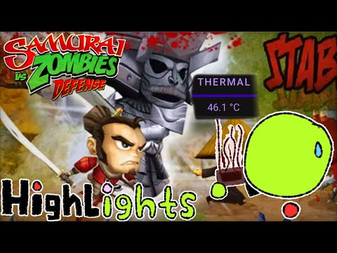 Streaming Samurai vs Zombies Defense on Phone Was Rough...