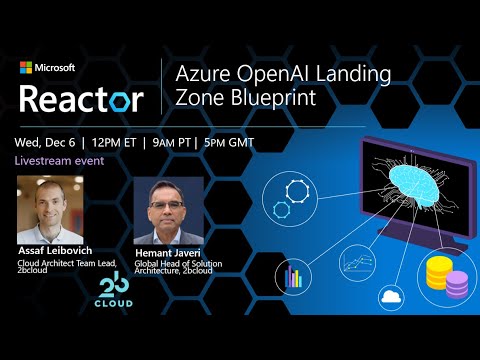 Azure OpenAI Landing Zone Blueprint