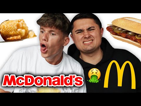 McDonald’s Produkte, die NIE jemand bestellt 😳🤮