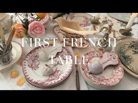 Welcome to the Quiet Table : A French Vignette Debut