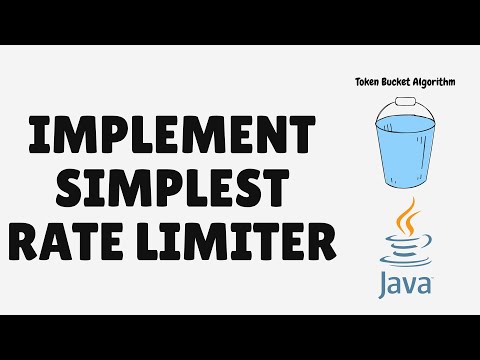 Simple Rate Limiter in Java with Token Bucket Algorithm
