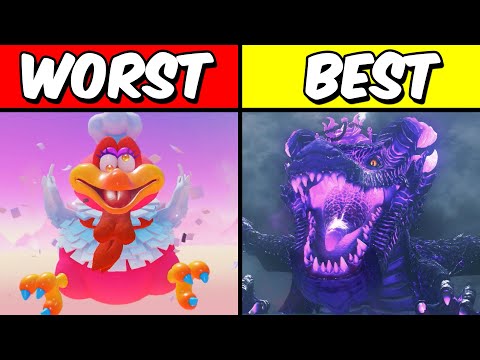 Ranking EVERY Boss Fight In Super Mario Odyssey!
