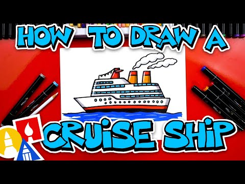How To Draw A Cruise Ship