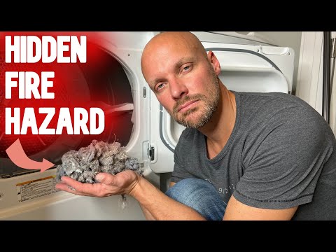 Deep Cleaning DRYER LINT TRAP | HIDDEN FIRE HAZARD