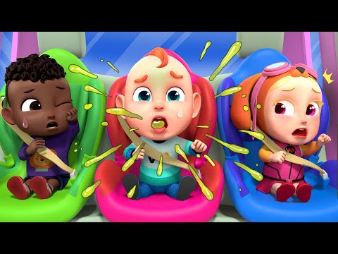 Why Do We Get Carsick? | Camping Song | Car Safety for Kids | Rosoo Nursery Rhymes & Kids Songs