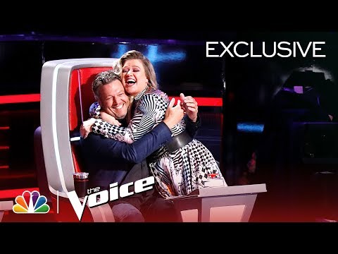 Kelly Clarkson and Blake Shelton's Sibling Rivalry - The Voice 2018 (Digital Exclusive)