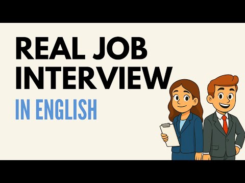 Job Interview English – Listen, Repeat & Learn! | Daily English Podcast for Learners!