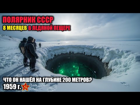 СОВЕТСКИЙ ПОЛЯРНИК ПРОВЁЛ 8 МЕСЯЦЕВ ПОД ЛЬДОМ. Что он нашёл в Антарктиде в 1959 году?
