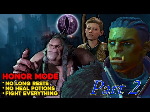 Battling Moonrise Towers Without Harpers (Part 2). Baldur's Gate 3, Nine Hells Challenge