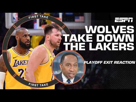 LAKERS GOT EXPOSED 🤯 Reacting to LA’s EARLY playoff exit ... is JJ Redick to blame?! 👀 | First Take