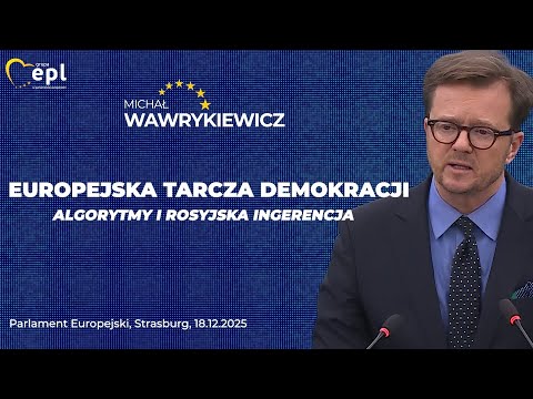 Europejska tarcza demokracji: algorytmy i rosyjska ingerencja | Michał Wawrykiewicz | 18.12.2025