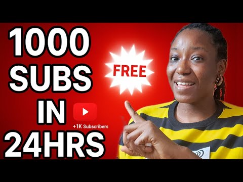 How To Get 1,000 Subscribers on YouTube in 24 Hours (Real Method That Works Fast!)