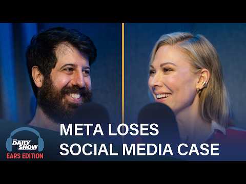 Meta & YouTube Punished for Addictive Algorithms & NASA Wants $20 Billion Moon Base | The Daily Show