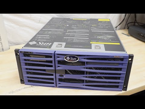 Setting up a Sun Fire V440