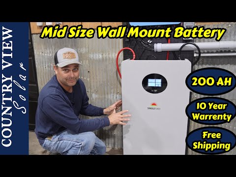 Not too Big, But not too Small.  Testing out SunGold Power's 200AH Battery.