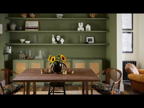 An interior designed four-bedroom house in Hackney, London
