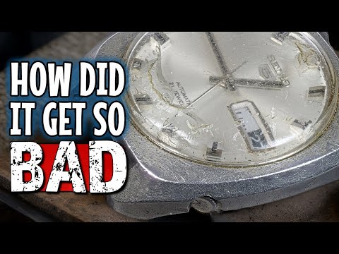 A Battered Seiko 5 Restoration: Power Tools Required!