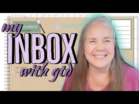 GTD Capture - all the things in my Inbox in OneNote Digital planner with my customized tags