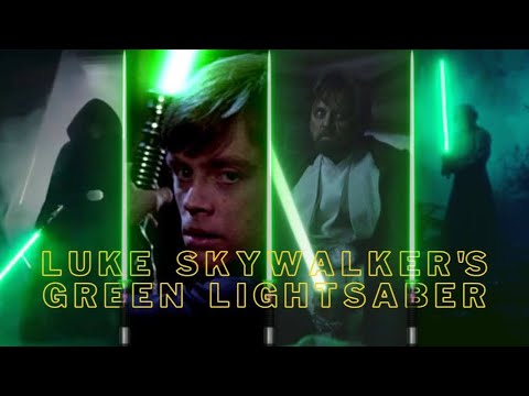 STAR WARS | Every Shot with Luke Skywalker’s Green Lightsaber (1983-2020)