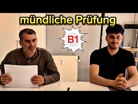 Mündliche Prüfung B1 Sprechen Teil DTZ TELC #mündlicheprüfung #b1prüfung #sprechen