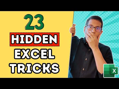 🤯 23 HIDDEN Excel Tricks You (Probably) Don't Know