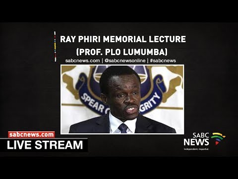 Prof. PLO Lumumba delivers Ray Phiri Memorial Lecture