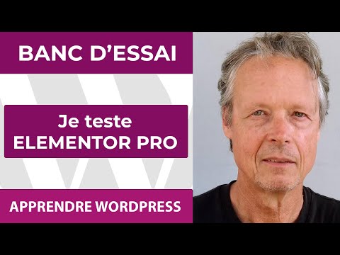 BANC D'ESSAI : JE TESTE "ELEMENTOR PRO"