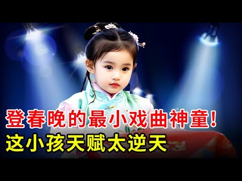 登春晚年龄最小的戏曲神童!张欣怡《天仙配》唱腔姿势堪称专业级,这小孩太逆天【超级达人秀】