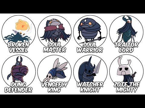 Every Boss Explained in Hollow Knight