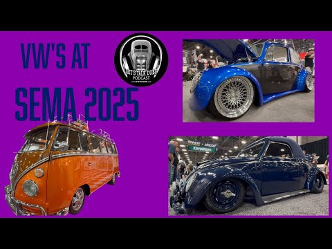 SEMA 2025 VW Showcase – MST Pulleys, Home Built Beetle, Fluffy's VW Bus & Rare Hebmüller Outlaw
