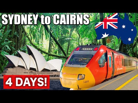 🇦🇺4 DAYS Sydney to Cairns by Australia's First Class Sleeper Trains