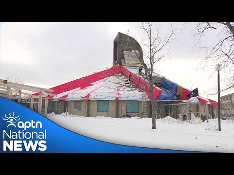Ceremonial space in downtown Winnipeg gets controversial renovation | APTN News