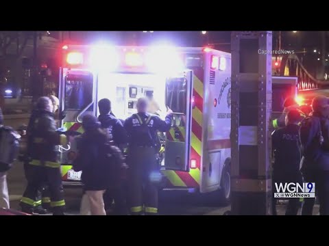 Person of interest in custody after woman set on fire during argument on CTA Blue Line train in Loop