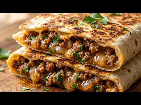 Perfect Wrap Sandwich Ready in Minutes! Super Easy Recipe.