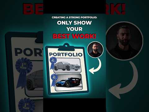 Why You’re Not Getting Hired with Your Portfolio #3dmodeling #3dart #gameart