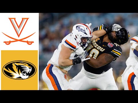 #19 Virginia vs Missouri Highlights | 2025 College Football TaxSlayer Gator Bowl Championship