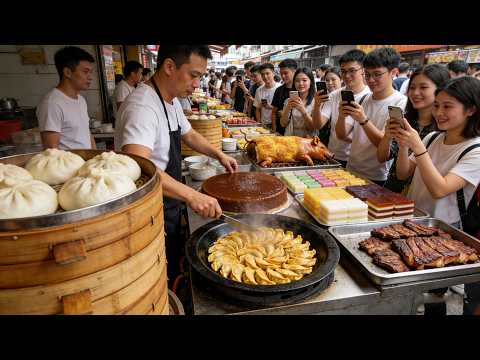 Guangzhou, China's most famous morning market vs. the number one ranked night market food street!