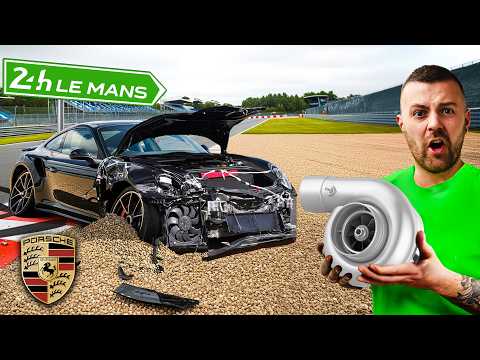 I BOUGHT A WRECKED PORSCHE 911 TURBO CRASHED AT LE MANS