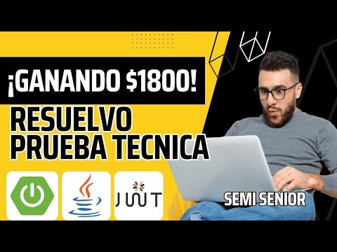 ▶️ ¡Ganando $1800 USD! Resuelvo Prueba Técnica Java Spring Boot 【Semi Senior】⭐