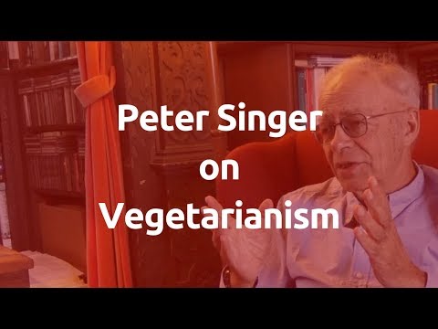 Is it okay to eat meat? Peter Singer tackles the best objections against vegetarianism