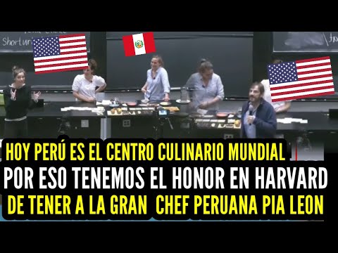 Perú es Centro Culinario Mundial!! El Gran Reconocimiento que Dió la Universidad Harvard a PERÚ
